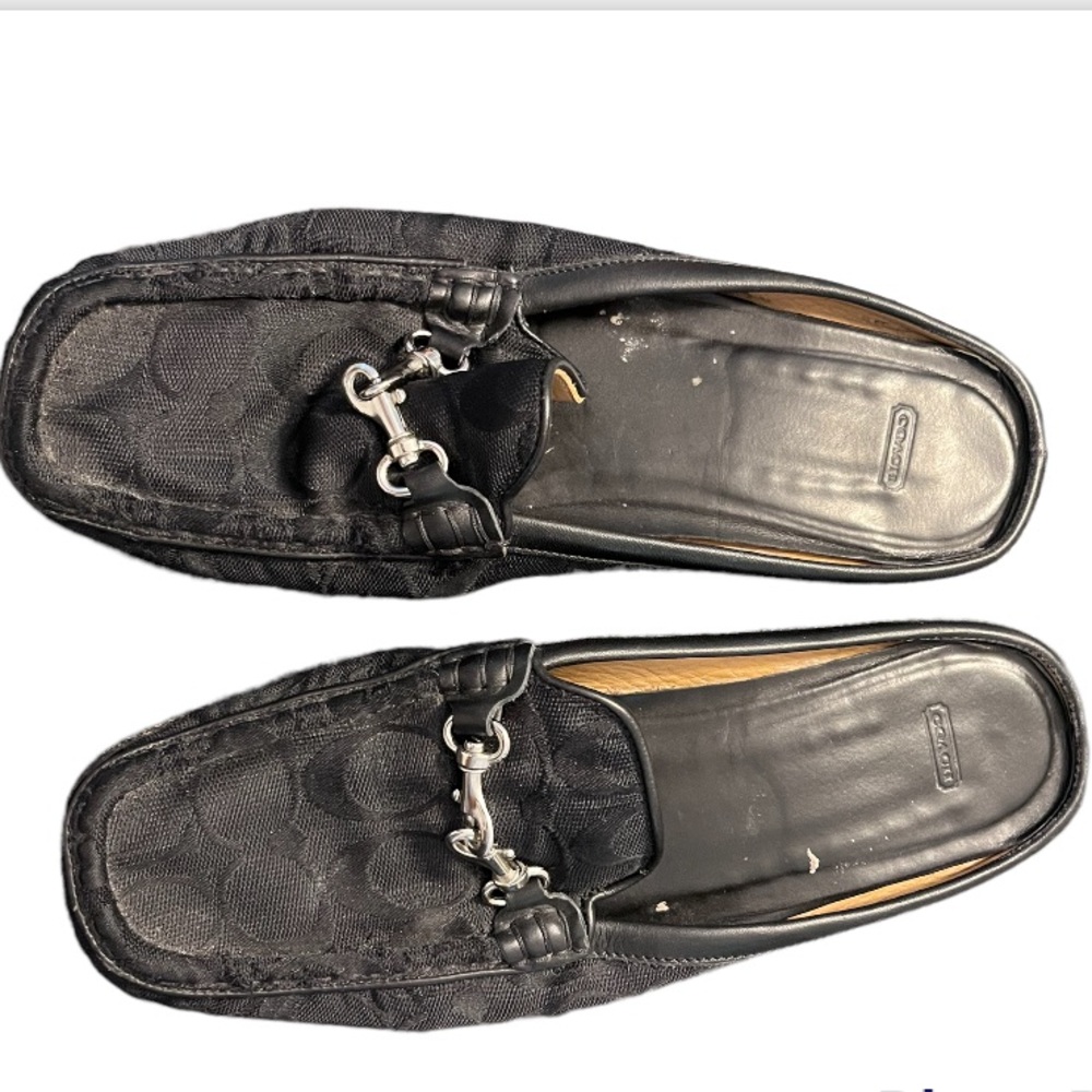 COACH MONOGRAM LOAFERS